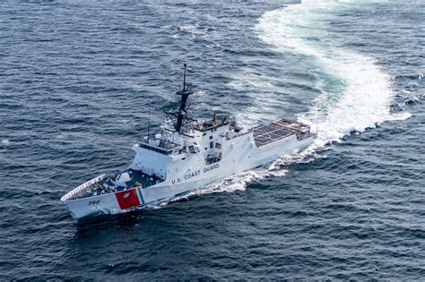 coast guard adds  advanced ship legend class cutter   fleet