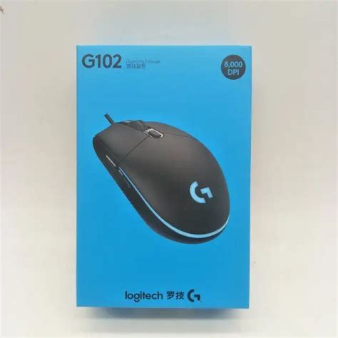 original logitech  gaming wired mouse   retailed box optical