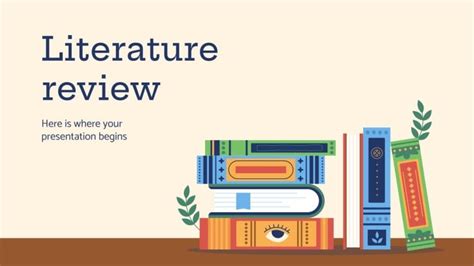 literature review google  powerpoint