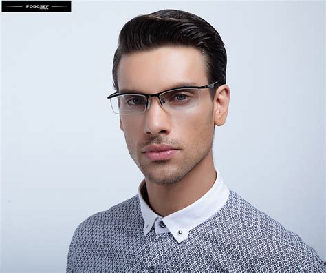 Semi Rimless Eyeglass Frames For Men David Simchi Levi
