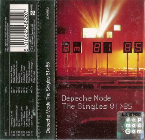 singles  depeche mode discography