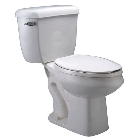 zurn ecovantage  piece  gpf single flush elongated pressure assist toilet  white