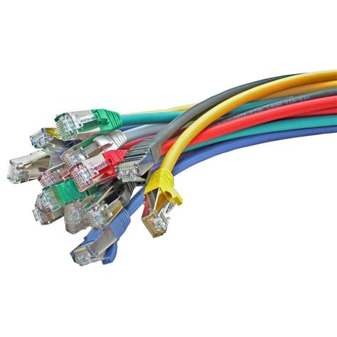 shielded ftp cate rj ethernet patch lead rj network cables