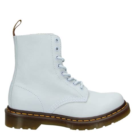 dr martens pascal dames veterboots blauw