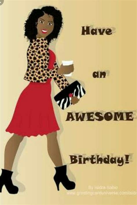 happy birthday images  african american female  cake boutique