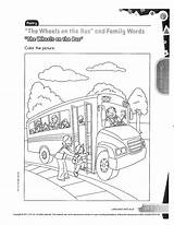 Bus Wheels Coloring Pages Activity Learning Train Engine Learningliftoff sketch template