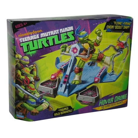 teenage mutant ninja turtles tmnt  hover drone playmates vehicle toy set walmartcom