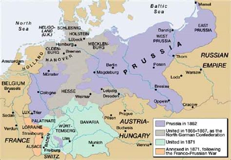 The Unification Of Germany 1866 71 History Revision For