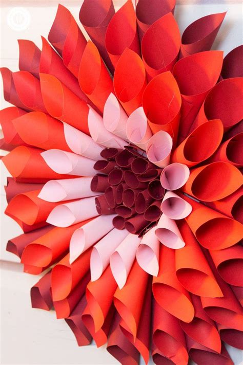 lets craft giant paper dahlias paper dahlia paper flower template