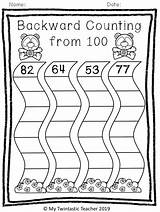 Counting Backward Worksheets Backwards Count Practice 50 Number Forward Kindergarten Grade Activities από αποθηκεύτηκε Teacherspayteachers sketch template