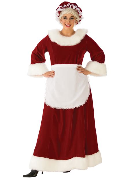 womens curvy premium traditional mrs claus costume ebay