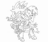 Blaze Coloring Pages Cat Sonic Getcolorings sketch template