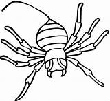 Spider Coloring Pages Printable Widow Kids Animals Clipart Bestcoloringpagesforkids Categories sketch template