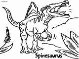 Spinosaurus Coloring sketch template