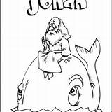 Coloring Jonah Bible Pages Whale Story Kids Color Religious Stories Printable Sheets Gmc School Children Sunday Print Coloringhome Fish Clipart sketch template