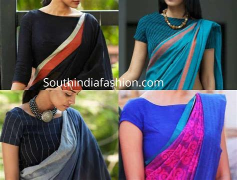 office wear saree blouse designs formal blouse patterns