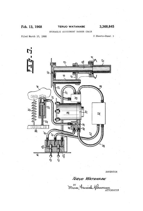 patent  hydraulic adjustment barber chair google patents