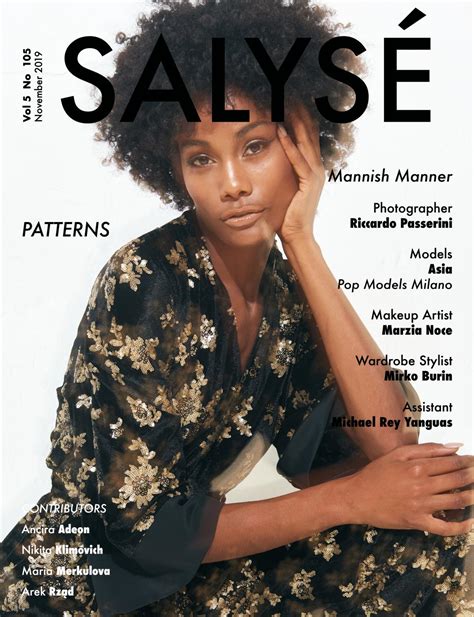 salysÉ magazine vol 5 no 104 november 2019 by salysÉ magazine issuu