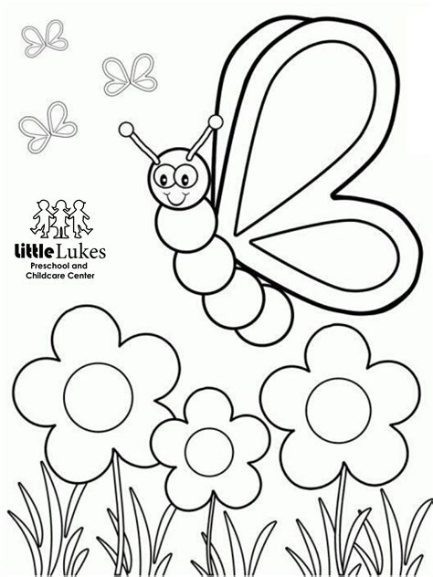 butterfly coloring pages languageen vector cute cartoon animals