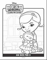 Mcstuffins Doc Pages Coloring Halloween Getcolorings sketch template