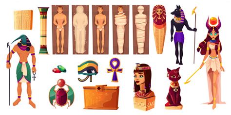 Egyptian Gods Thoth And Hathor Ancient Attributes Of