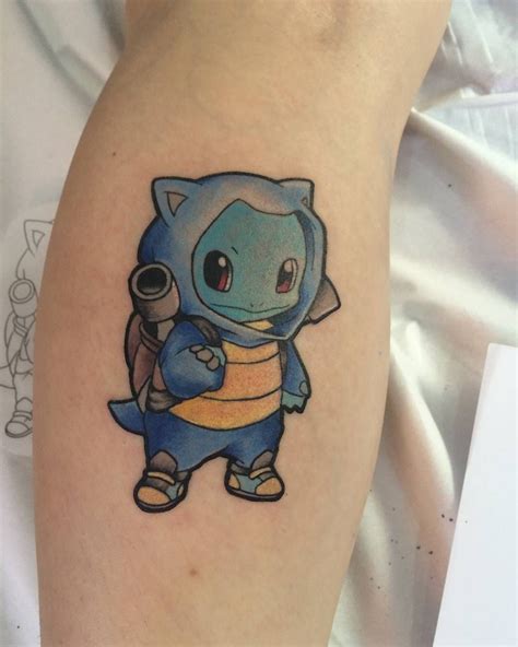 adorable squirtle tattoo  atjuliawtattoos     gamers