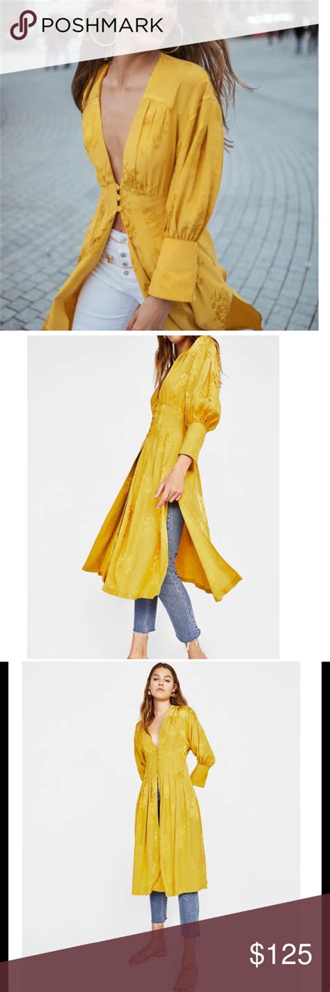 bershka long satin yellow kimono yellow kimono clothes design yellow