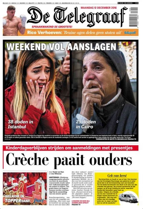 bloody weekend covers dutch front page worldcrunch