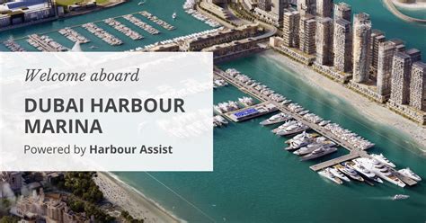 dubai harbour marina harbour assist