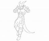 Janemba Coloring Pages Character Another sketch template