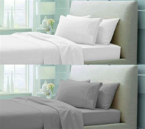 40cm Extra Deep Fitted Sheet 600 Thread Count 100 Egyptian Cotton