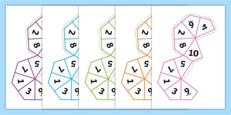 dice template  sided dice classroom resources twinkl