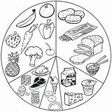 Coloring Pages Protein Food Group Getcolorings sketch template