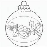 Christmas Coloring Ornament Pages Drawing Ball Tree Ornaments Decoration Drawings Sheets Print Balls Clipart Printable Decorations Color Line Pa Pattern sketch template