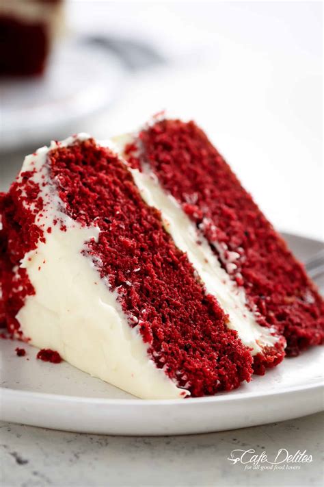 red velvet cake cafe delites