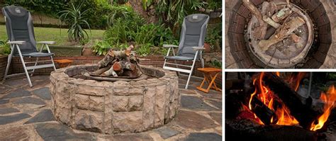 simple fire pit   backyard  sufficient projects