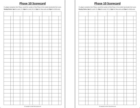 phase  phases printable