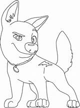 Bolt Coloring Pages Disney Dog Drawing Colouring Kids Book Printable Getdrawings sketch template