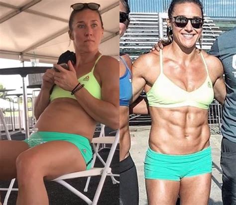 crossfit games athlete jen smith shows   trust  beforeafter