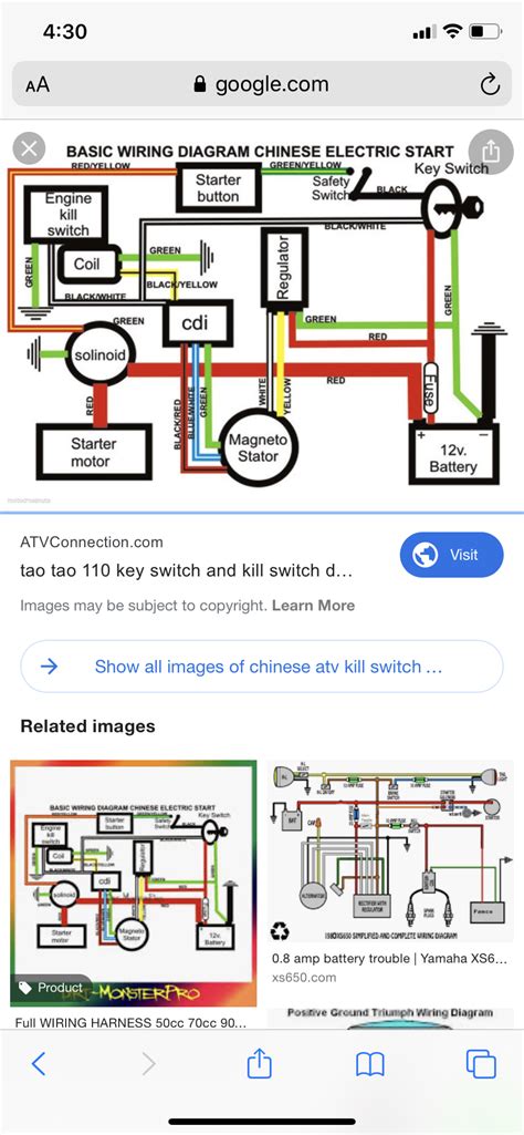 chinese  quad wiring diagram wiring diagram