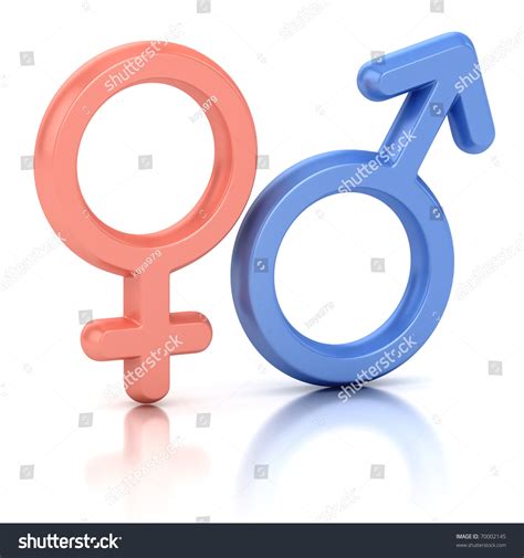 male female sex symbols isolated over stock illustration