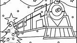 Express Polar Coloring Pages Train Printable Getcolorings Color Colori Getdrawings Colorings sketch template