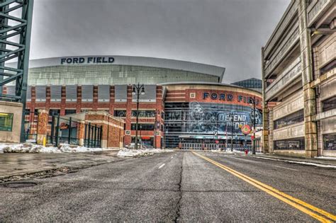 ford field editorial photo image  playoff detroit