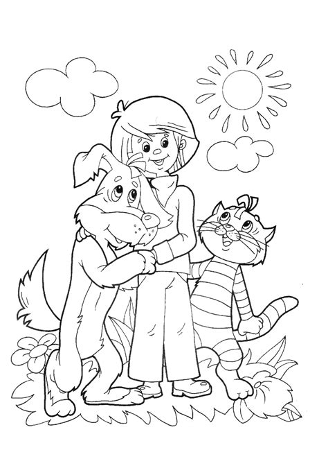 friendship coloring pages    print