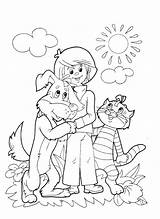 Friendship Coloring Pages Kids Color Print sketch template