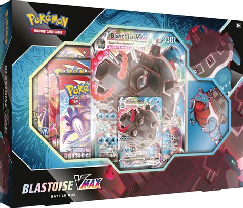 buy pokemon trading card game blastoise vmax battle box collection
