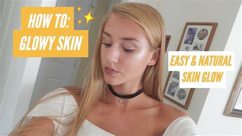 How To Get Naturally Glowy Skin♡ Without Makeup Youtube