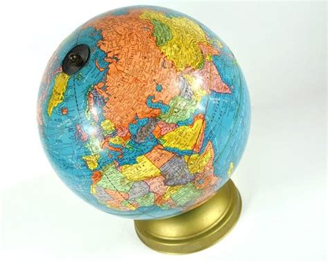 Vintage Globe Crams Imperial Etsy Vintage Globe Globe World Globe