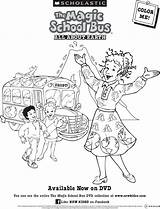 Bus Magic School Coloring Pages Printable Earth Dvd Kids Choose Board Body Thereviewwire sketch template