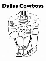 Cowboys Dallas Coloring Pages Helmet Football Nfl Gaddynippercrayons Professional sketch template